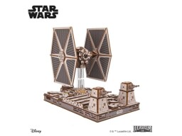 Ugears 3D dřevěná mechanická skládačka Star Wars Stíhačka TIE